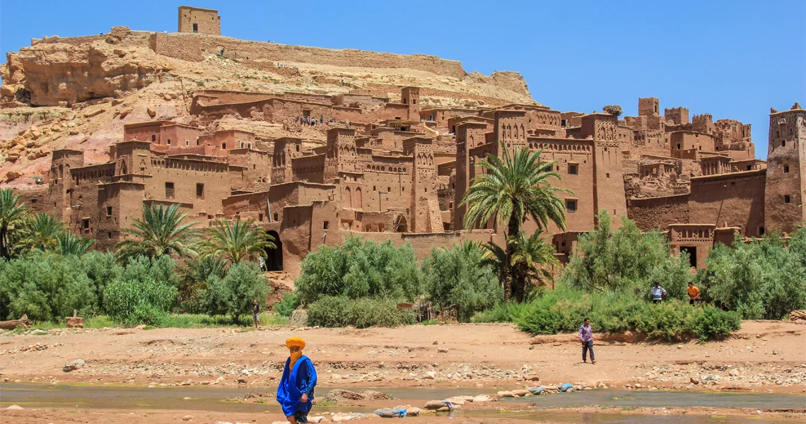 Ait-Ben-Haddou kasbah marocco