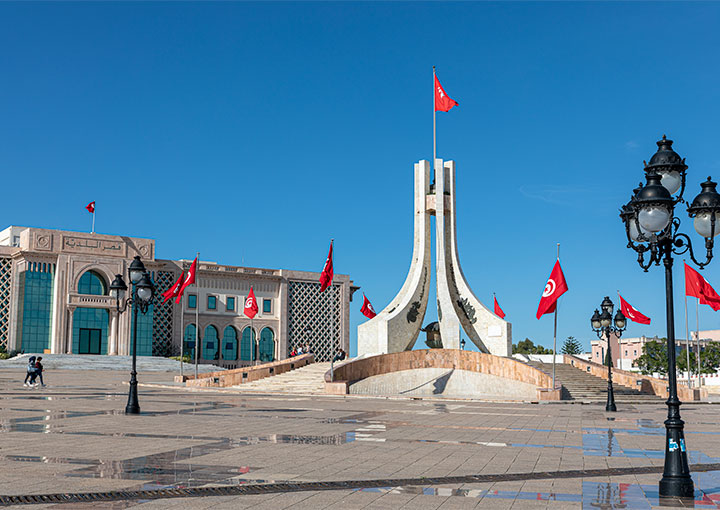 tunisi piazza moderna