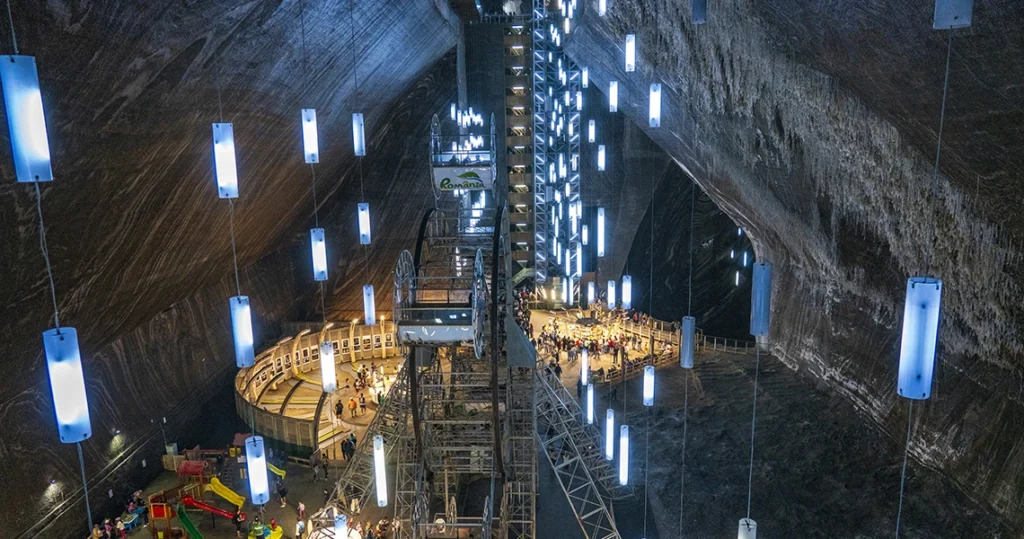 miniera di sale in Romania