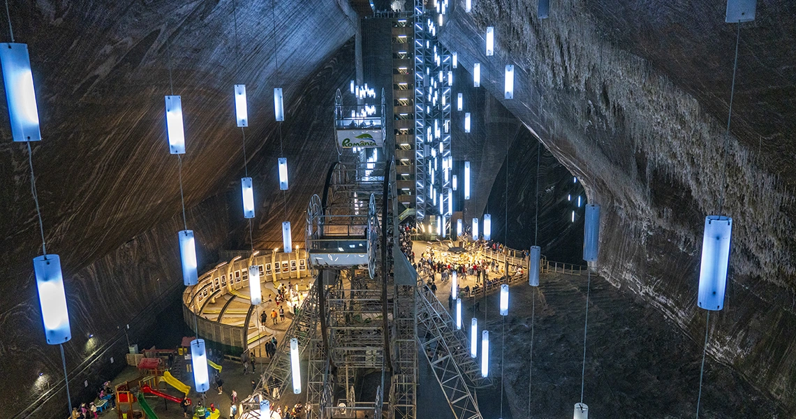 miniera di sale in Romania