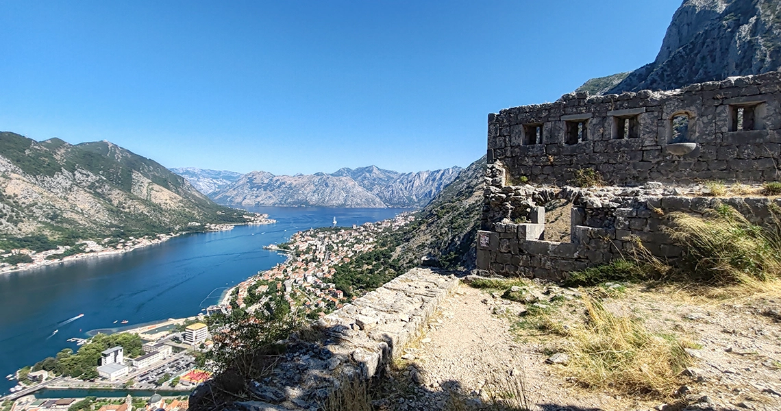 panorama Fortezza san giovanni a kotor